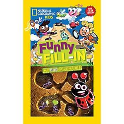 National Geographic Kids Funny Fill-in Bugs Adventure Book