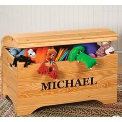 Personalized Wooden Toy Chest
