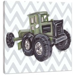 Vintage Toy Tractor Wall Art