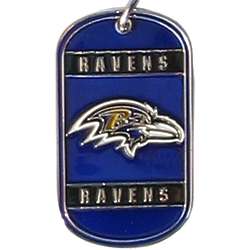 Baltimore Ravens Personalized Dog Tag Necklace