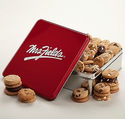 Mrs. Fields 60 Count Nibblers Classic Gift Tin