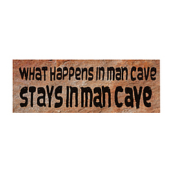 What Happens In The Man Cave Sign