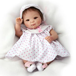 Tiny Miracles Sally Breast Cancer Charity Baby Doll