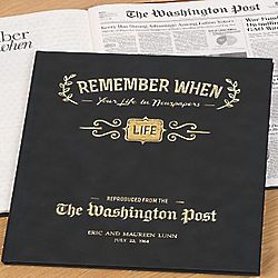 'Remember When Commemorative Washington Post Book