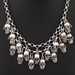 I Want Your Skulls! Choker Necklace