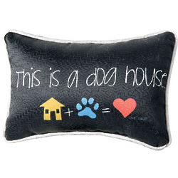 For the Love of Dog House Pillow