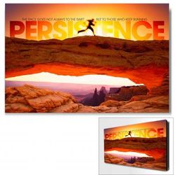 Persistence Runner Motivational Art