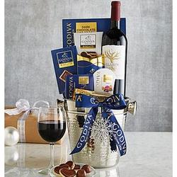 Cheers to Godiva! Chocolates and Wine Gift Chiller