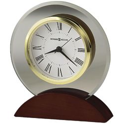 Dana Round Glass Alarm Clock