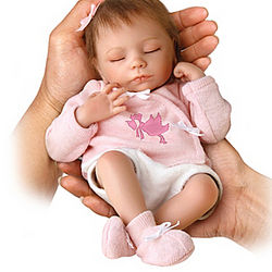 Tiny Miracles Breathing Ashley Lifelike Baby Doll