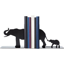 Elephant Family Bookends