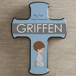 Personalized Precious Moments First Communion Wall Cross