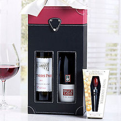 Pinot Noir and Sauvignon Blanc Wine Gift Tote