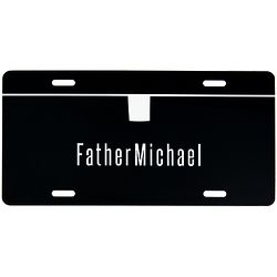 Personalized Priest License Plate