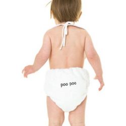 Stinky Poo Poo Diaper Cover-Up