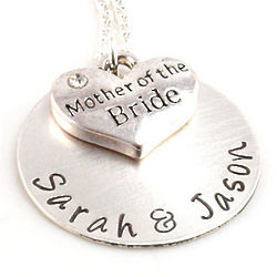 Mother of the Bride Personalized Necklace or Keychain