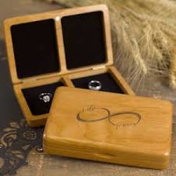 Infinity Wooden Ring Box