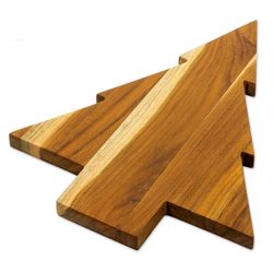 Pine Tree Teakwood Cutting Board