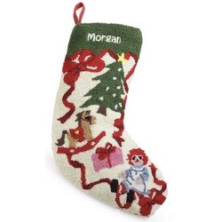 Personalized Vintage Style Children's Stocking