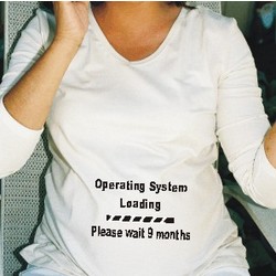 Operating System Maternity T-Shirt