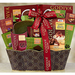 Godiva Confections Assortment Gift Basket
