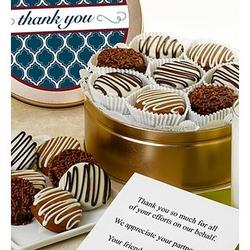 Thank You! Belgian Chocolate Covered Oreo Tin