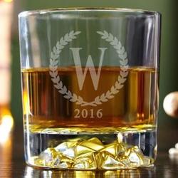 Statesman Personalized Fairbanks Whiskey Glass