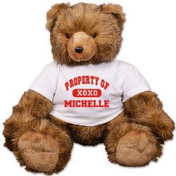 Personalized Property of Teddy Bear