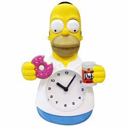 Homer Simpson Animated Wall Clock