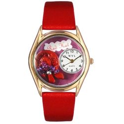 Gold Red Hat Watch