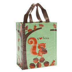 I Heart Lunch Squirrely Handy Tote