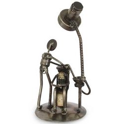Rustic Root Canal Auto Part Statuette