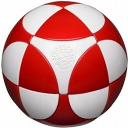 Marusenko Sphere Stage 1 White and Red Rotation Puzzle
