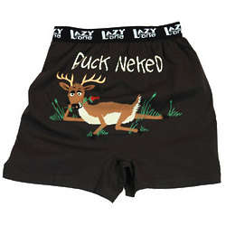 Buck Naked Comical Boxers