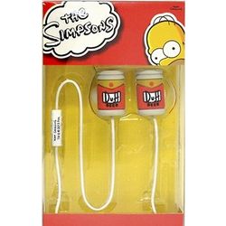 The Simpsons Duff Beer Can Earbud Headphones