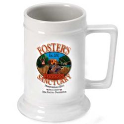 Personalized Sportsman's Sanctuary Beer Stein