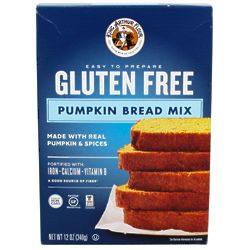 12 Ounces of Gluten Free Pumpkin Bread Mix