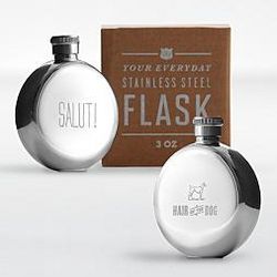 The Hell With Work Stainless Steel Flask