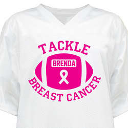Breast Cancer Football Jersey