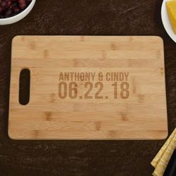 Better Together Personalized Bamboo Cutting Board