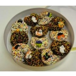 Halloween Cookies in Wheel of Fortune Tin