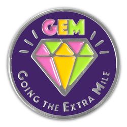 Going the Extra Mile Lapel Pin