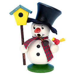 Snowman Incense Burner