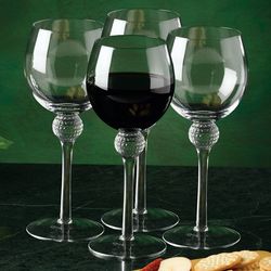 4 Golf Club Champ Wine Glasses
