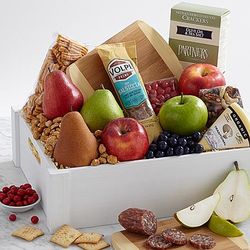 Meat, Cheese & Snacks Gift Crate