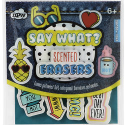 Say What? Scented Erasers