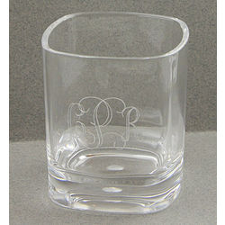 Personalized Short Acrylic Glass Set