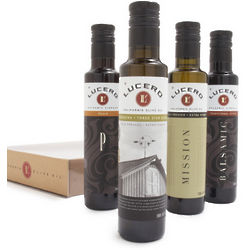 Lucero Vinegar and Olive Oil Gift Set