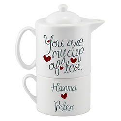 My Cup of Tea Personalized Tea Set