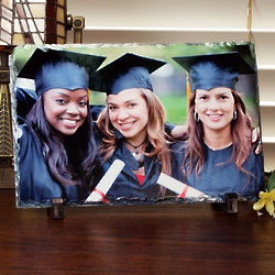 Personalized Large Photo Slate Plaque